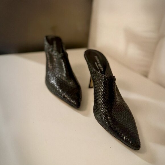 Pons Quintana Woven Leather Heels - Picture 5 of 6